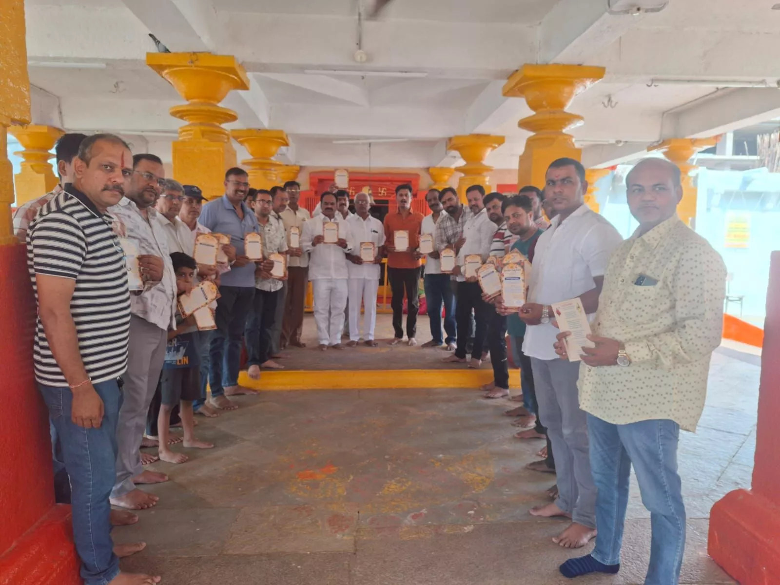 हिन्दू सम्मेलन आह्वान-पत्र का विमोचन