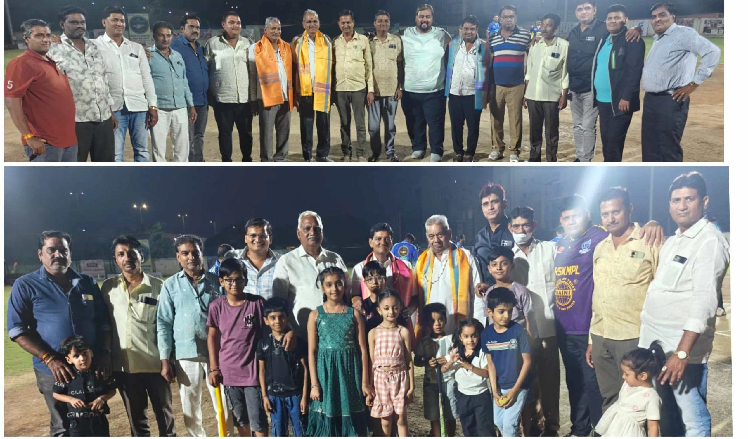 आरएसकेएमपीएल-7 क्रिकेट टूर्नामेंट का रोमांचक मुकाबला