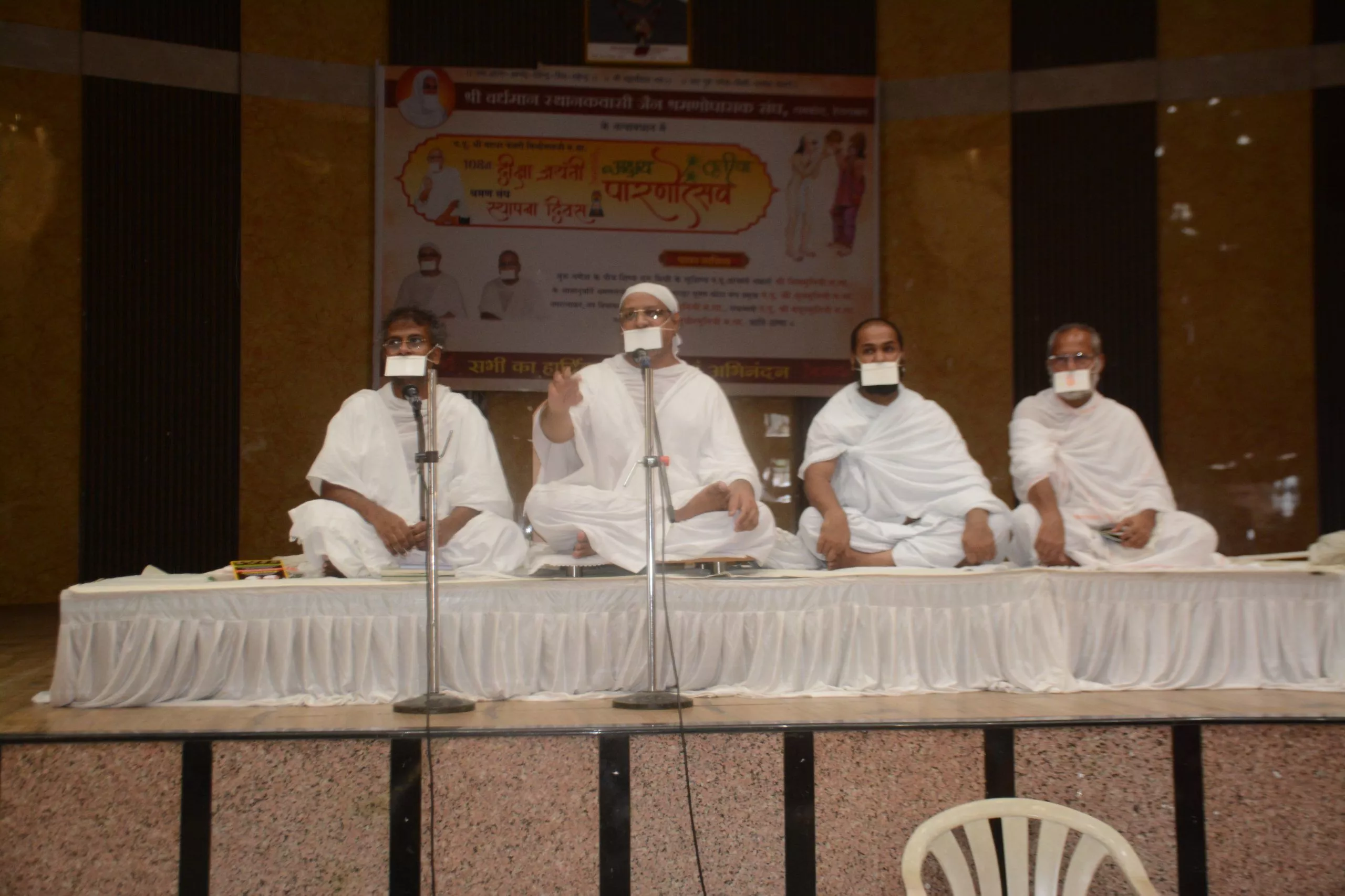 अक्षय तृतीया पर वर्षीतप पारणा महोत्सव में संतों का सानिध्य