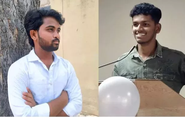 मल्काजगिरी हादसे में पलटी कार और घायल युवक