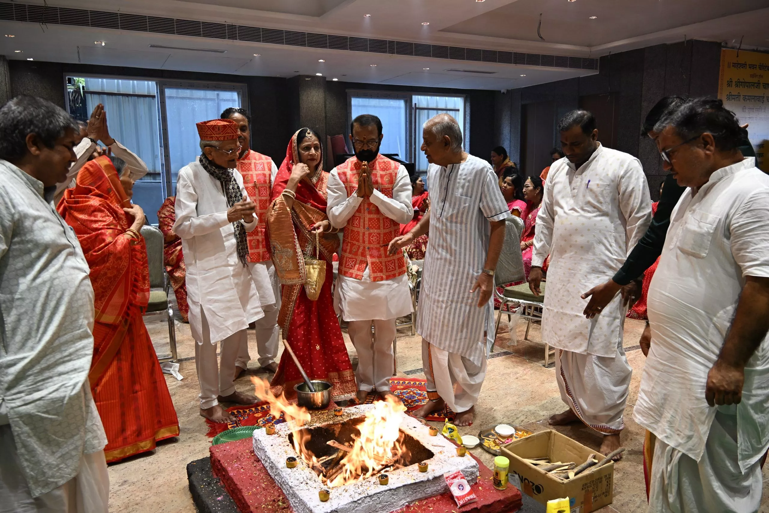 सिकंदराबाद में महेश कन्वेंशन सेंटर का भव्य उद्घाटन