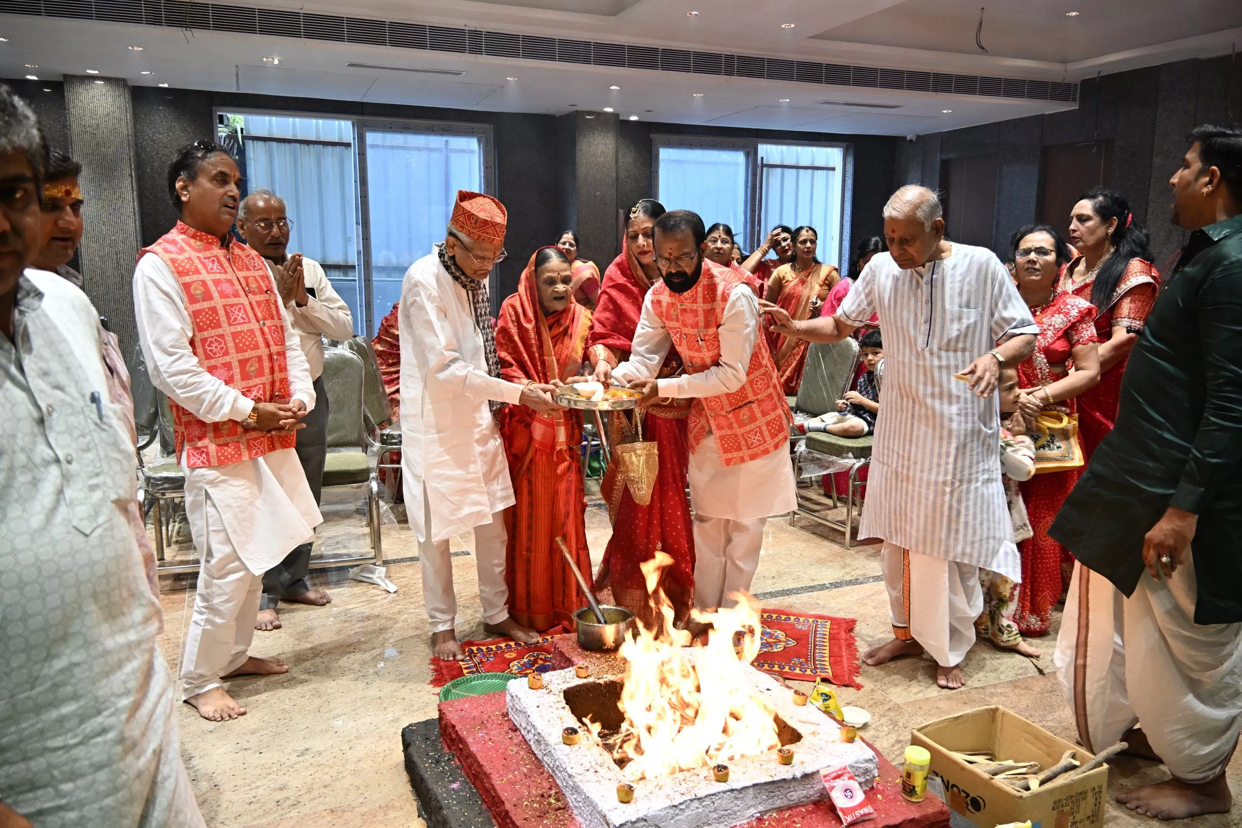 सिकंदराबाद में महेश कन्वेंशन सेंटर का भव्य उद्घाटन