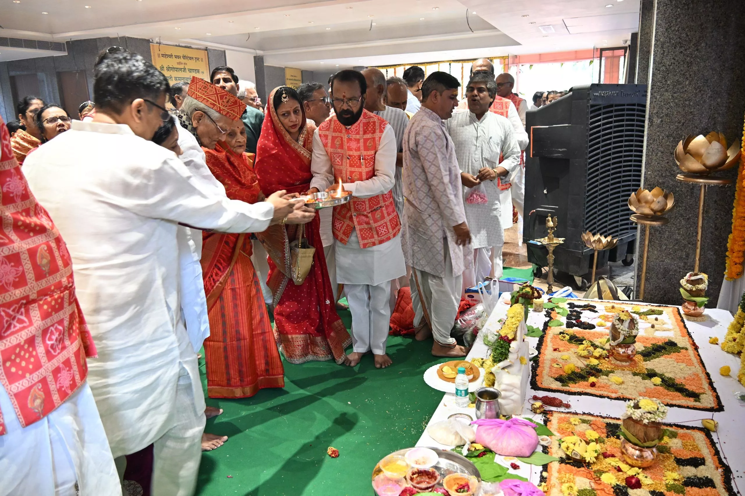 सिकंदराबाद में महेश कन्वेंशन सेंटर का भव्य उद्घाटन