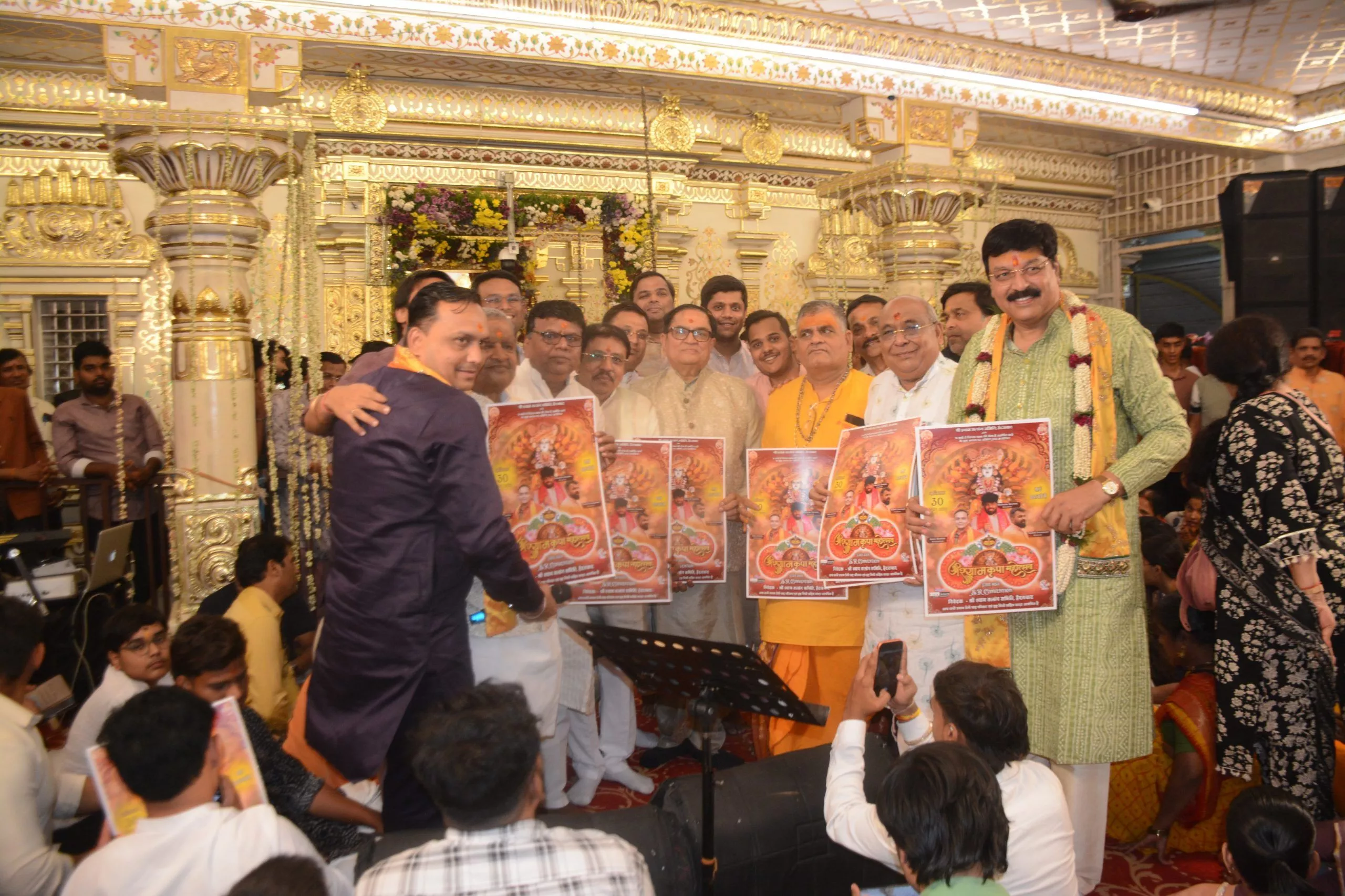 काचीगुड़ा श्री श्याम मंदिर स्थापना दिवस समारोह