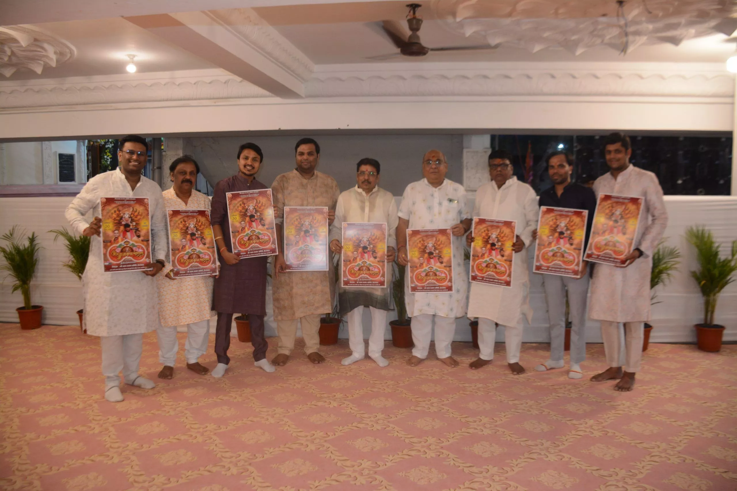 श्याम मंदिर का 30वां स्थापना दिवस धूमधाम से मनाया गया