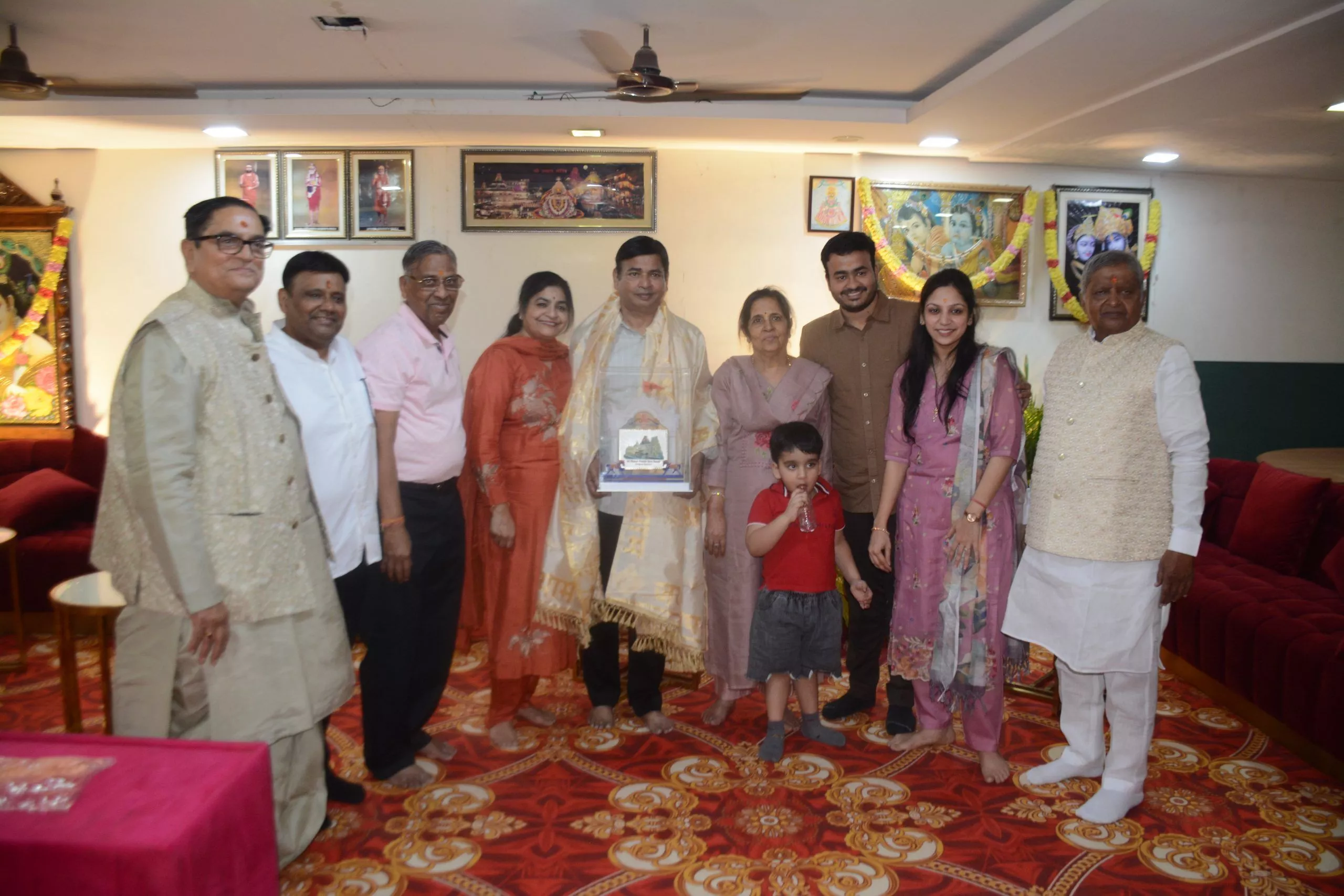 काचीगुड़ा श्री श्याम मंदिर स्थापना दिवस समारोह