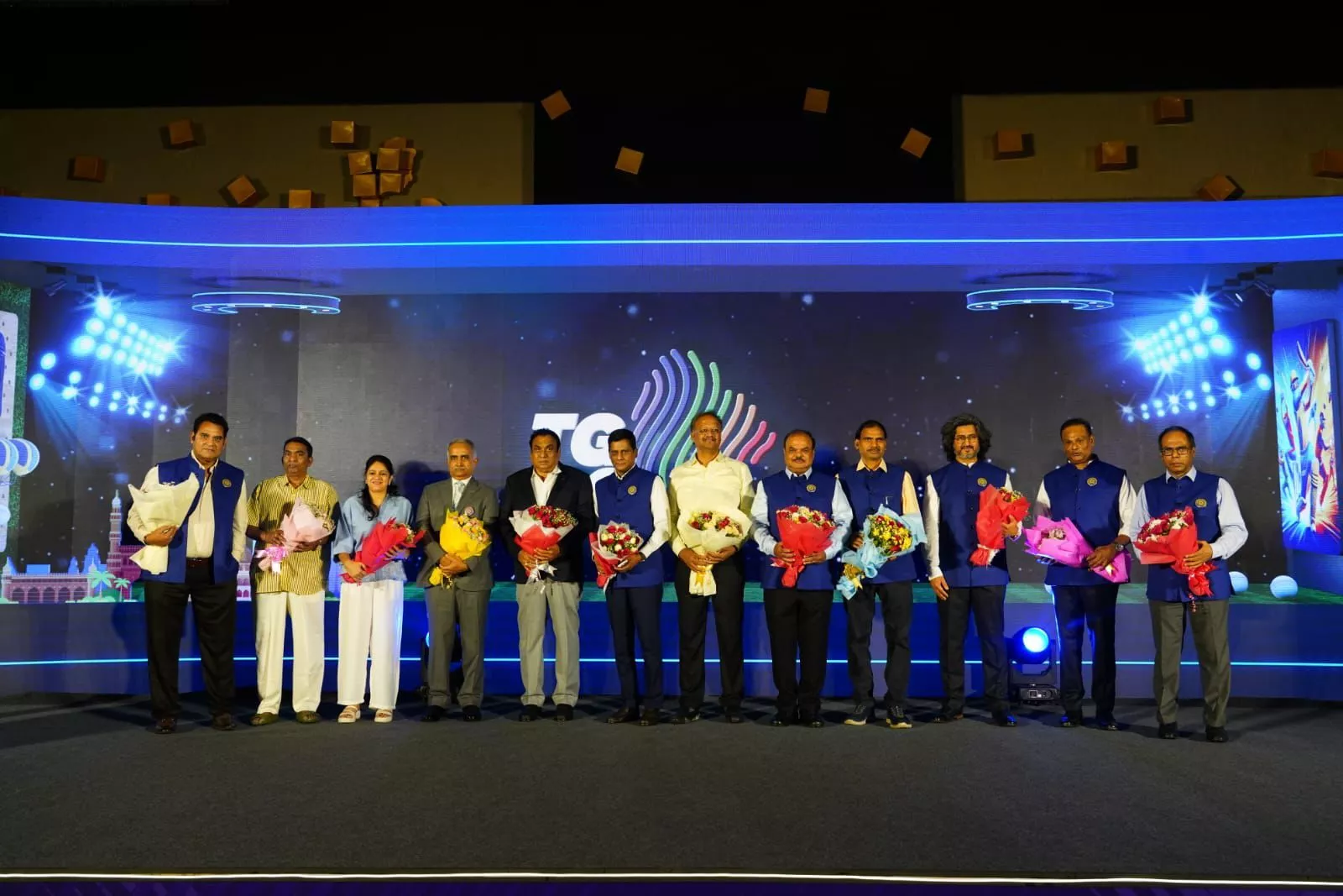 टीजी-20 लीग लोगो लॉन्च कार्यक्रम का दृश्य