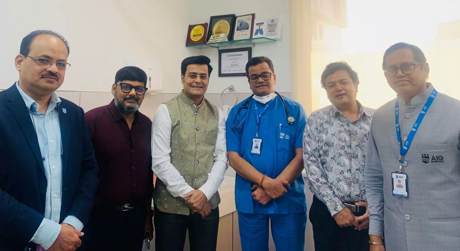 एआईजी हॉस्पिटल और जेआरएफ की विशेष बैठक