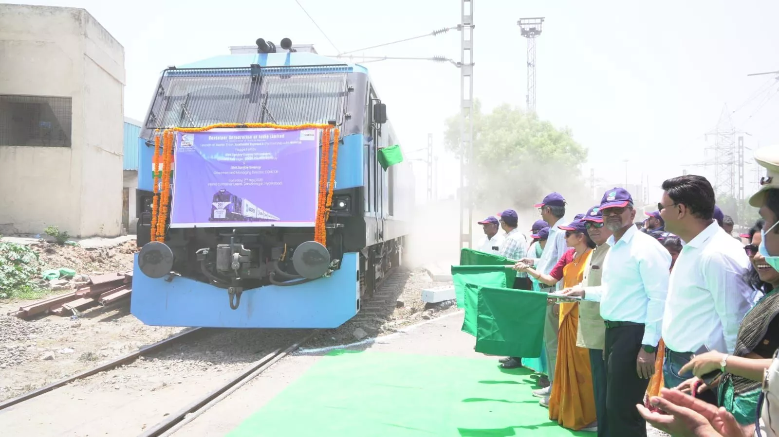 हैदराबाद से औषधि एक्सप्रेस शुरू, कोल्ड-चेन को बढ़ावा