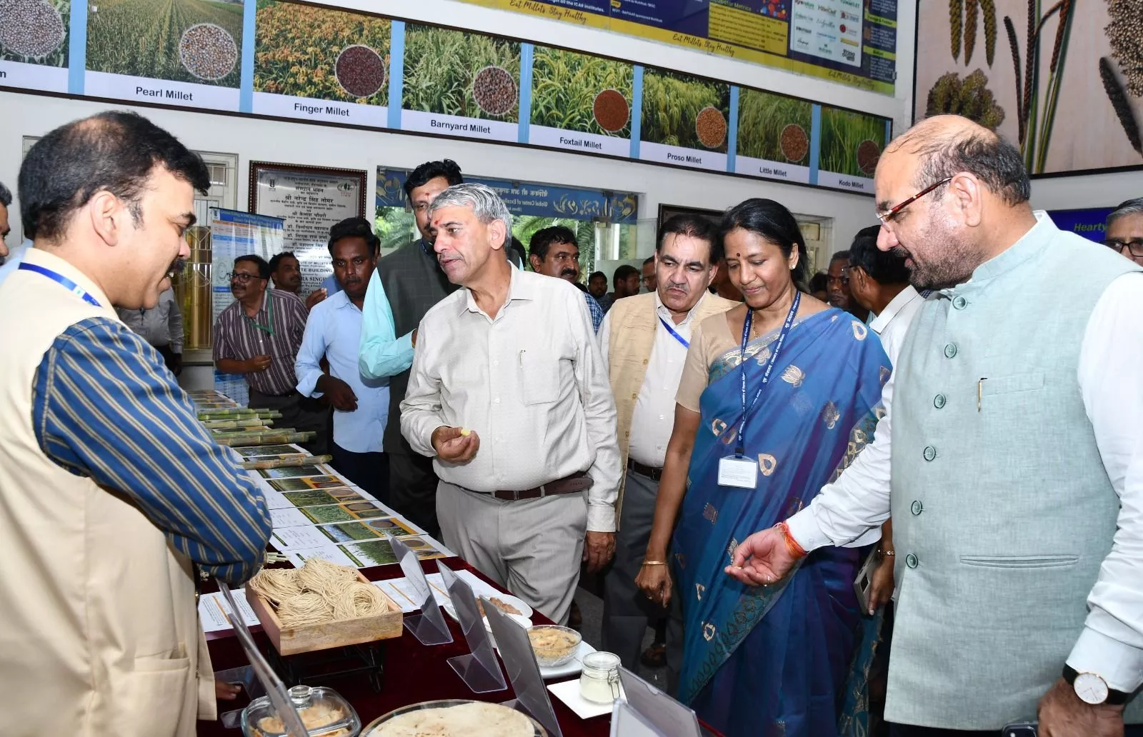 श्री अन्न अनुसंधान केंद्र में वैज्ञानिक समीक्षा