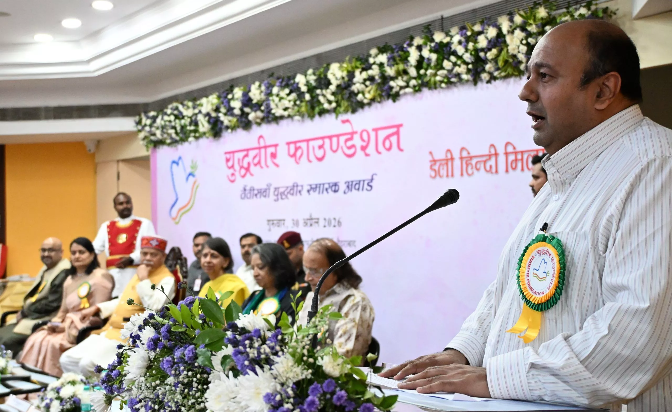 हैदराबाद में युद्धवीर स्मारक अवार्ड 2026 में डॉ. गायत्री पालाट को सम्मानित किया गया, समाजसेवा और पैलिएटिव केयर पर जोर।