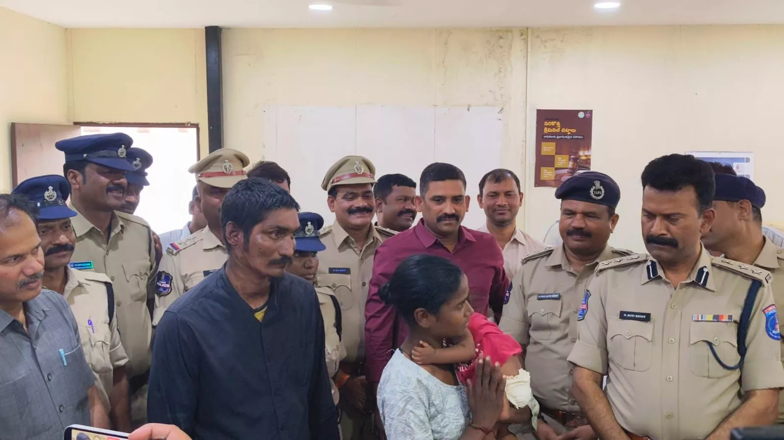 अपहरण के बाद सुरक्षित मिली 7 माह की बच्ची