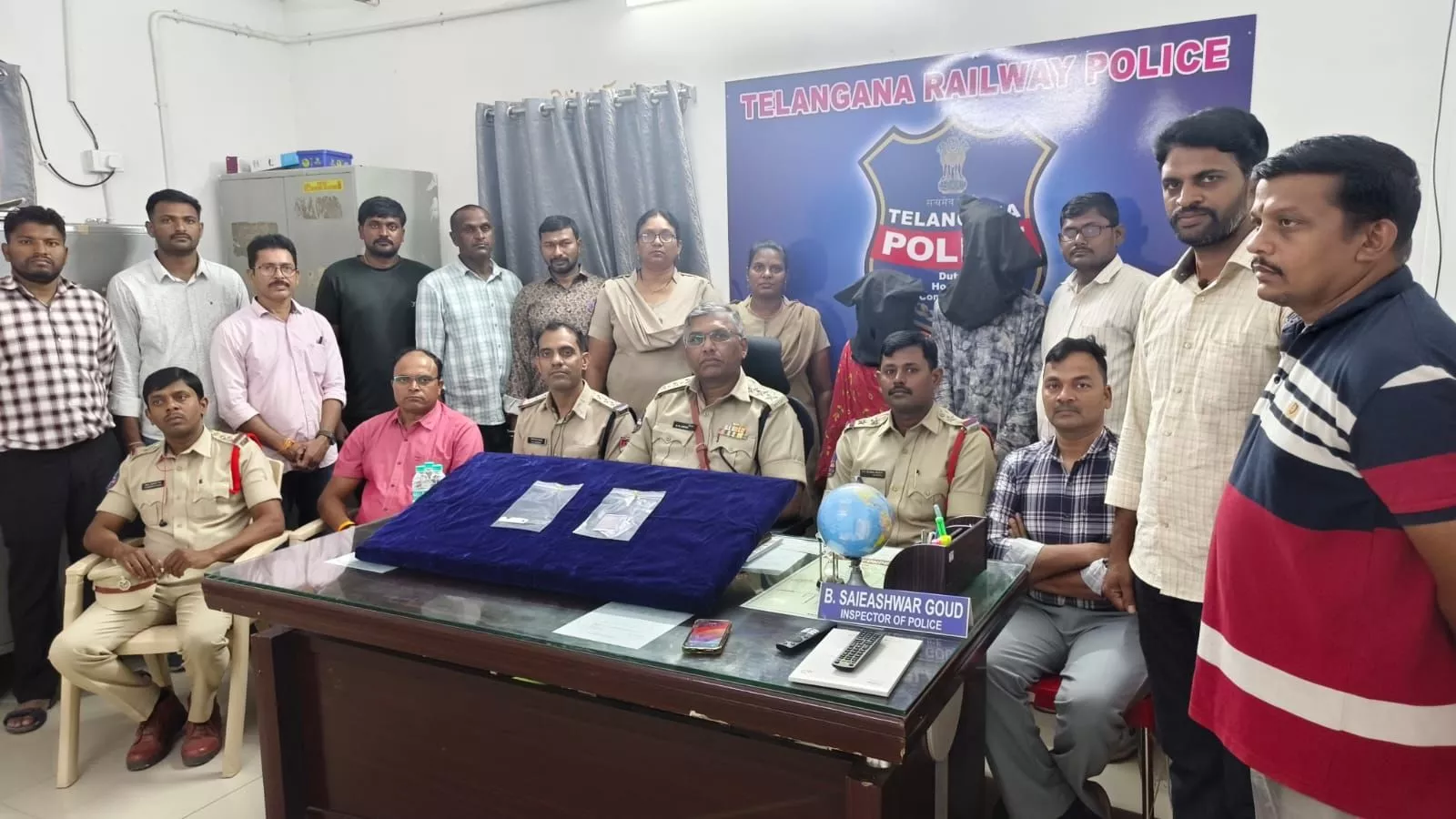 सिकंदराबाद स्टेशन पर लूट के आरोपी पुलिस गिरफ्त में