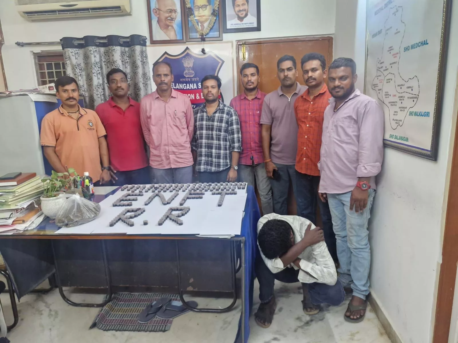 हैदराबाद: हशीश ऑयल तस्कर गिरफ्तार, गांजा बरामद