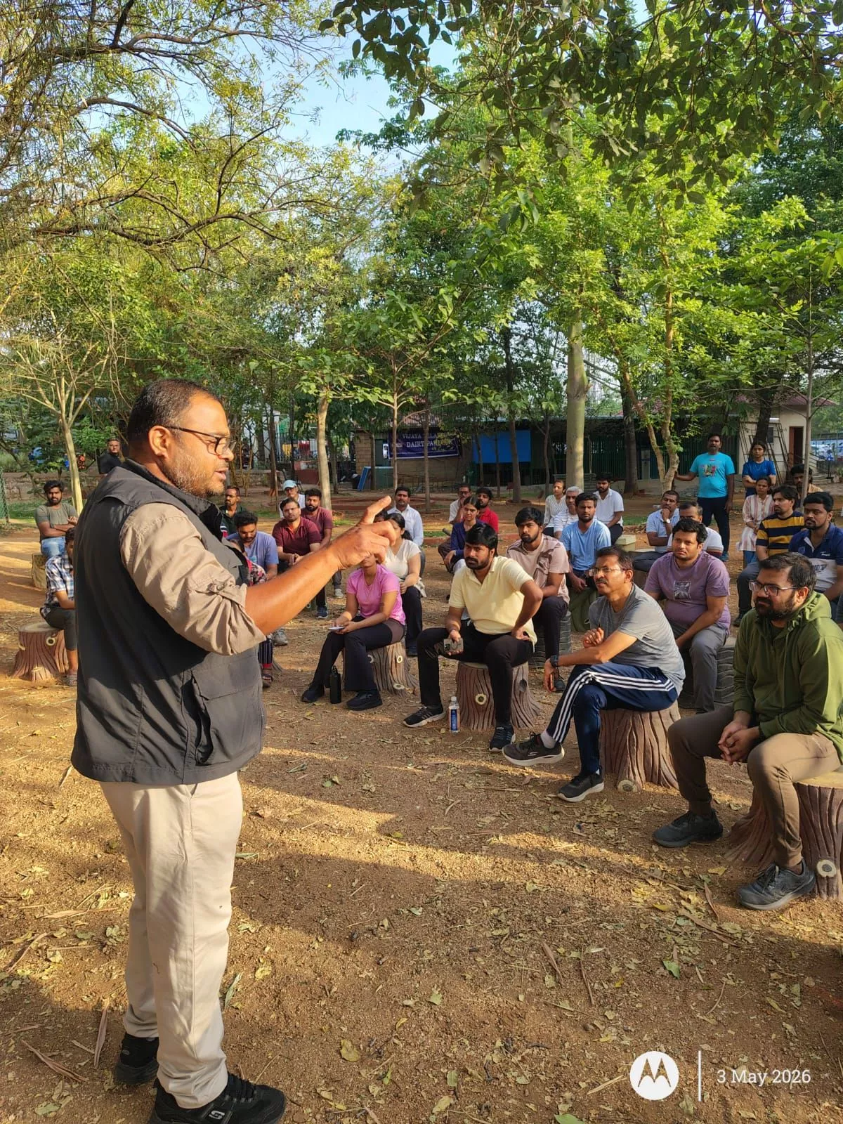तेंदुआ दिवस पर बॉटनिकल गार्डन में जागरूकता कार्यक्रम