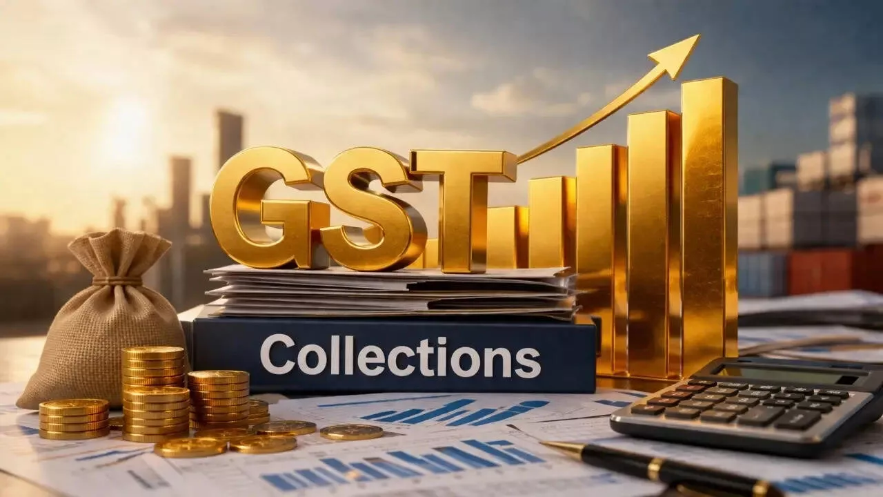तेलंगाना में GST कलेक्शन में रिकॉर्ड वृद्धि का ग्राफ