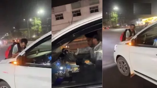 मीरपेट में सड़क विवाद के बाद कार से घसीटने की घटना