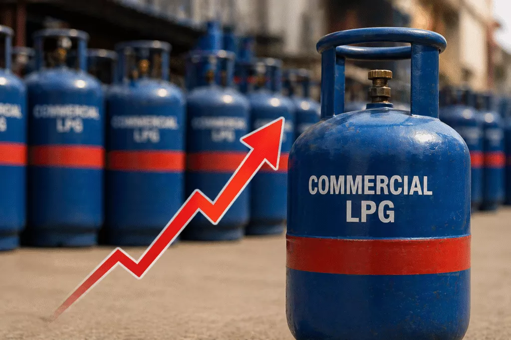 कमर्शियल LPG सिलेंडर की कीमतों में बढ़ोतरी
