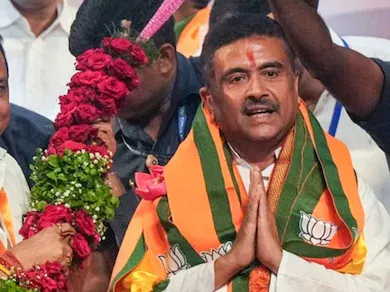 शुभेंदु अधिकारी का शपथ ग्रहण समारोह