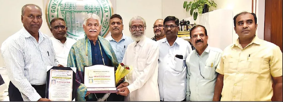 के. श्रीनिवास रेड्डी को ‘द भारत प्रेस फ्रीडम अवॉर्ड-2026’