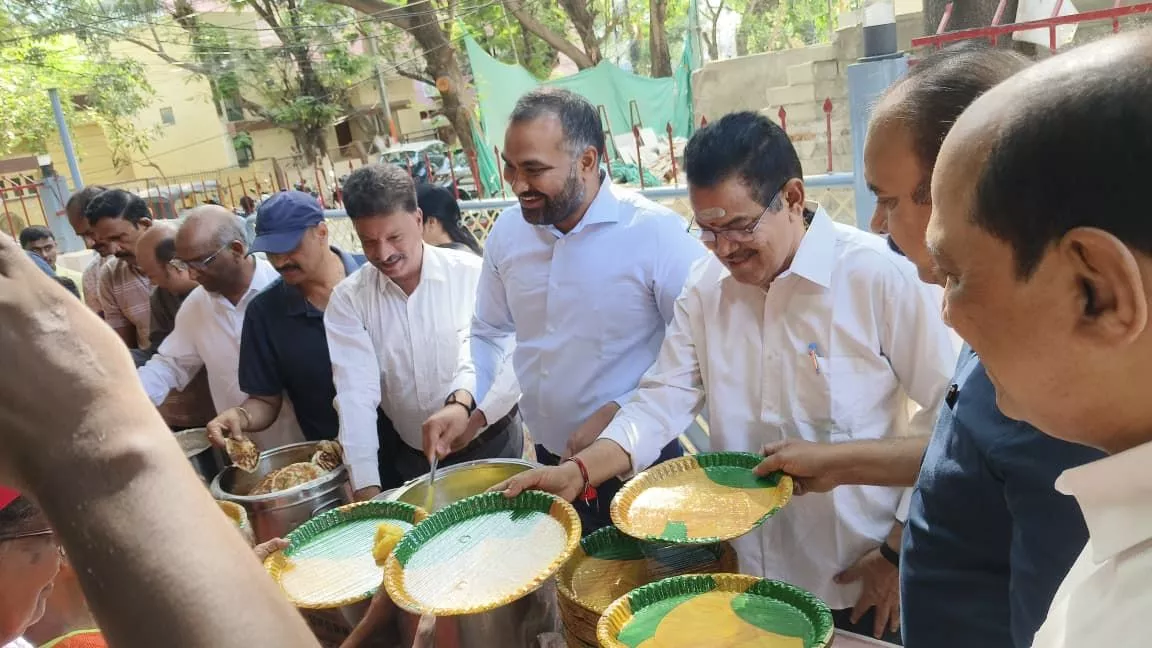 यूसुफगुड़ा में स्वच्छता व्यवस्था की समीक्षा