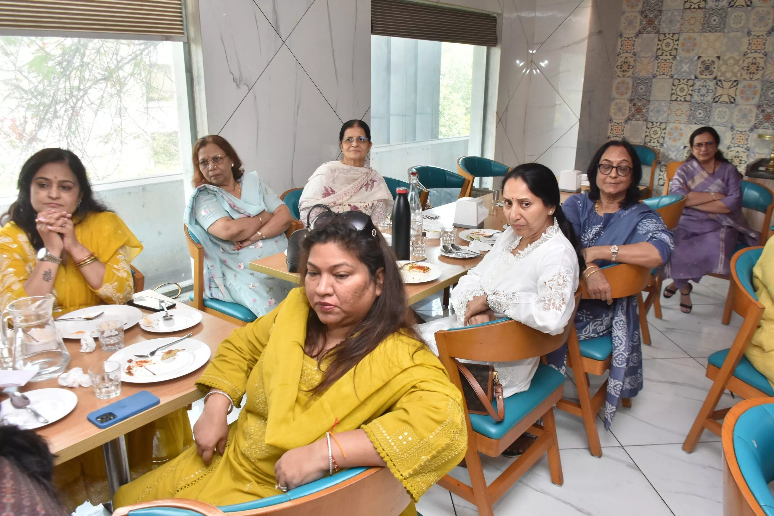 एफटीएस बैठक में इकेबाना कला का आकर्षक प्रदर्शन